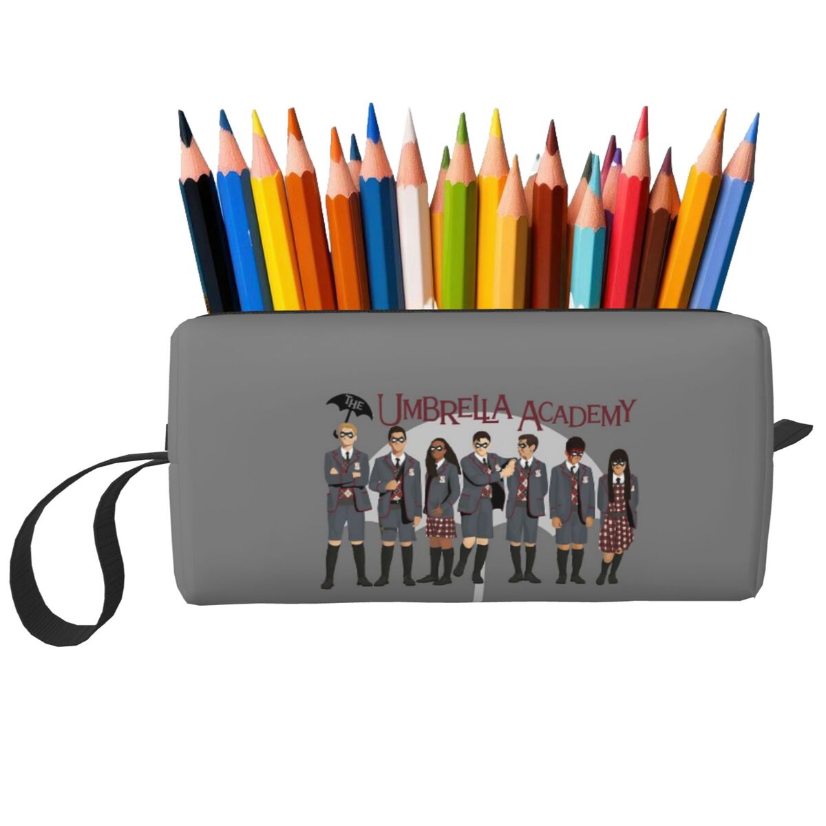 Beauty Makeup Academy - The Umbrella Academy Group Make-up-Tasche, Kosmetik-Organizer,