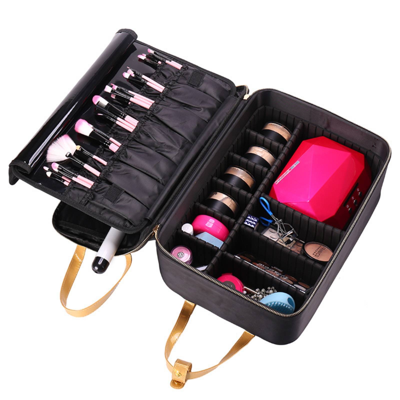 Make-up-Koffer mit Trennwänden – Beauty Makeup Women Bewertung und Preis